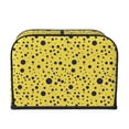 thumbnail image 2 of Honeii Blue Spots Print 4 slice Toaster Cover, Two Slice Toaster Dust-proof Cover For Kitchen Small Appliance and Fingerprint Protection, 2 of 7