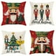 thumbnail image 2 of Funda de almohada de Cascanueces de Navidad, regalo de Feliz Navidad y Año Nuevo, decoración para el hogar, dormitorio, sofá, funda de cojín, 2 of 5