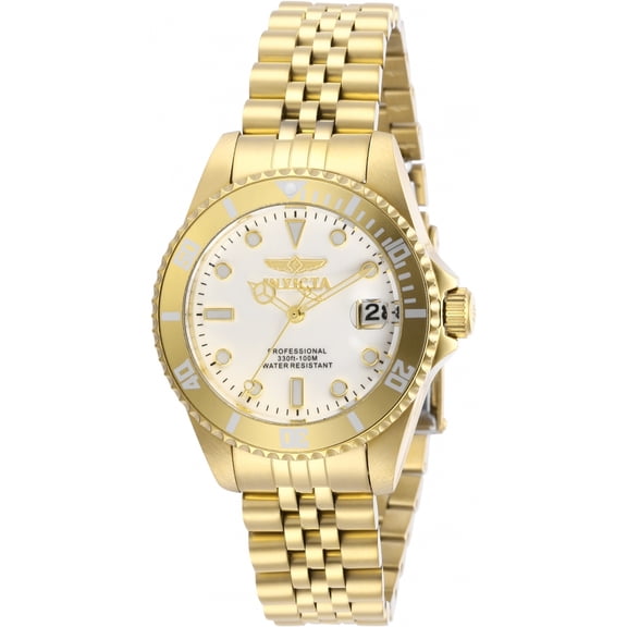 Invicta 29192 Women's Pro Diver Yellow Gold Bracelet Quartz Watch