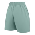thumbnail image 4 of Mens Quick Dry Athletic Shorts With Pockets Drawstring Waist Lightweight Running Shorts For Gym And Casual Wear,Light Green,XXXL, 4 of 5