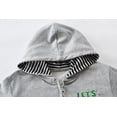 thumbnail image 4 of NLVRBC Little Boys Embroid Dinosaur Hoodies Kids Light Weight Hooded Jacket 7T, 4 of 7