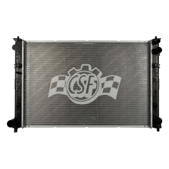 CSF Aluminum Core Radiator, 1 Row Plastic Tank