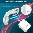 thumbnail image 6 of 24V Doorbell Transformer Adapter for Video Doorbells, Enhanced Performance & Easy Installation US PLUG, 6 of 9