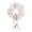 White, variant on Multipurpose Print Scrunchie Keyring Comfortable Fits Hair Accessory for Stylish Outfits Convenience