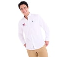 thumbnail image 2 of U.S. Polo Assn. Men's Long Sleeve Americana Oxford Shirt, 2 of 8