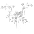 thumbnail image 6 of Raindrops Outfit Bridal Hairpin Bride 9.00X8.60X1.50CM Silver, 6 of 8