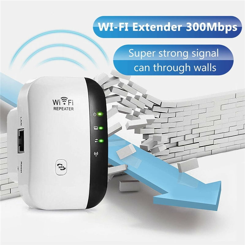 WiFi Range Extender Super Booster 300Mbps Superboost Boost Speed Kabellos EU 