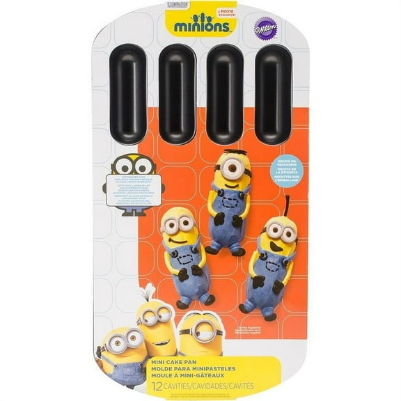 Wilton Despicable Me Minions Cake Pan, Metallic