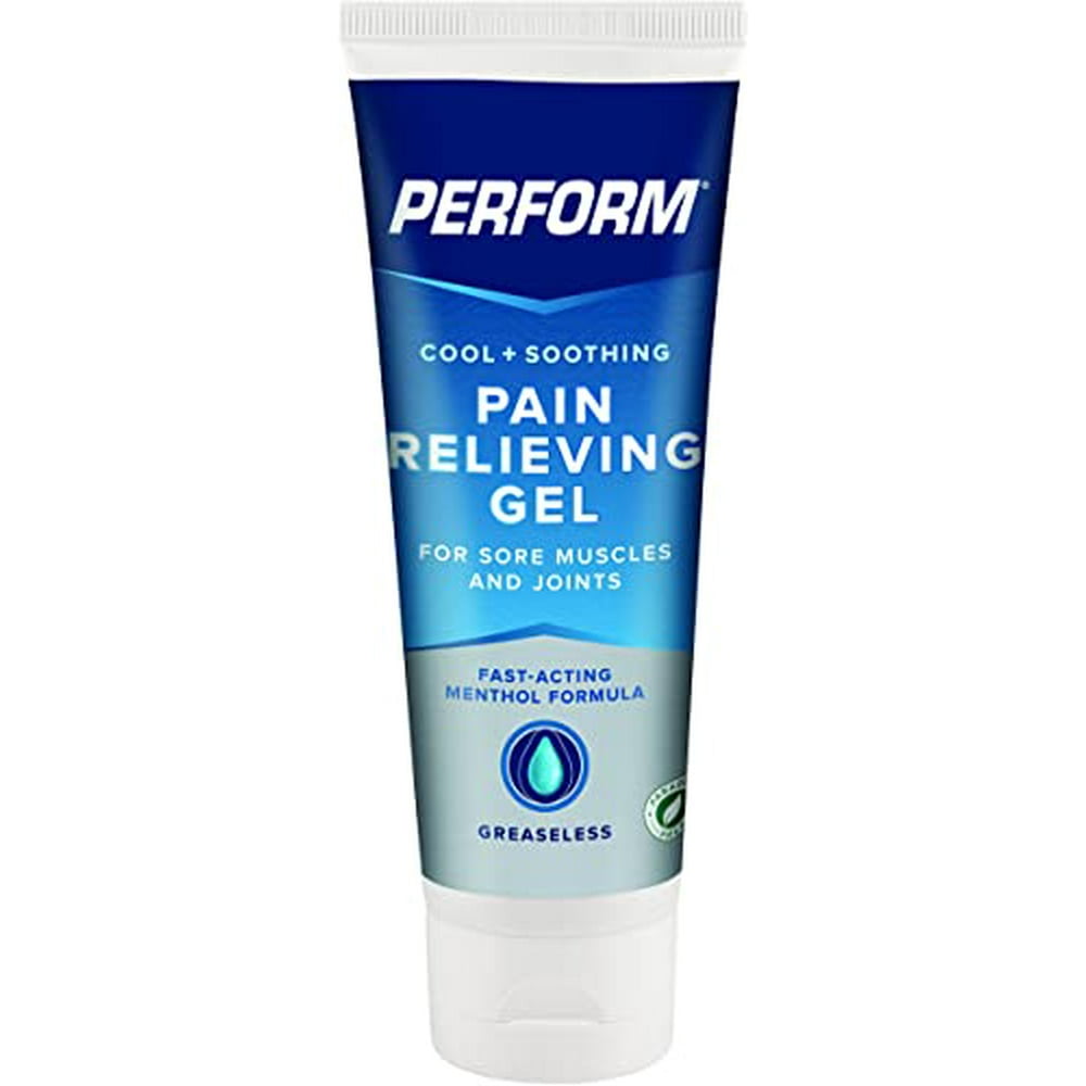 Perform Pain Relief Gel for Muscle Soreness, PostWorkout, Aches, Pains