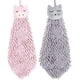 thumbnail image 1 of Paquete de 2 toallas de mano, lindas, suaves, colgantes, divertidas, de gato, cerdo, absorbentes, gruesas, para cocina y baño, 1 of 4
