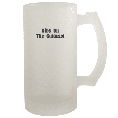 

Dibs On The Guitarist - 16oz Frosted Beer Stein Frosted