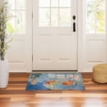 thumbnail image 3 of Yayeee Doormat for Indoor Entrance 32" x 20" Non Slippery Floor Rug, Blue Goldfish, 3 of 8