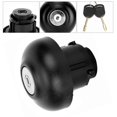 thumbnail image 3 of AMONIDA Fuel Tank Cap,Car Diesel Fuel Cap With Lock Key 9C119K163AA/1715043 Fit For Ford MK7 2006-2018, Fuel Tank Cap Lock, 3 of 8