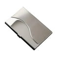 thumbnail image 2 of Business Card Holder Organizer Case Stainless Steel Durable Material Minimalist Design for Office Professionals, 2 of 9