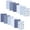 Blue Cosmos, variant on Hudson Baby Infant Boys Cotton Flannel Burp Cloths 12pk, Multi Color Boy Elephant, One Size