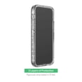 thumbnail image 3 of onn Rugged Phone Case with Holster for iPhone 14 Pro Max - Clear, 3 of 12