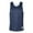 Navy/ White, variant on Alleson Athletic 506CR Mens Reversible Tank-Kelly/White-2XL