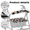 thumbnail image 6 of COEQINE Corgi Music Walker Seat Cushion Set 2 Pack Animal Patterns Rollator Seat and Back Rest Covers Cute Rollator Walker Accessories for Seniors Walker Seat Cover for Women, 6 of 7