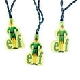 thumbnail image 2 of Kurt S. Adler Elf UL 10-Light The Movie Light Set, 30" Lead Wire, Green, 2 of 3