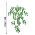 thumbnail image 2 of Artificial Greenery Vine Casa Colgante de pared Fake Willow Vine Wedding Party Decoración de plantas de plástico, Verde Yuarrent HA6774-02B, 2 of 6