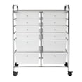 thumbnail image 4 of Honey-Can-Do Oficina Organizador, Carrito para estudio, 12 gavetas, Cromado, 8, 1, 4 of 10