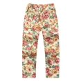 thumbnail image 2 of Richie House Girls' Pants with Colorful Flower Print RH1226, 2 of 2