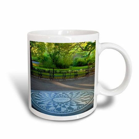 - 3dRose Strawberry Fields, Central Park, New York, USA - US33 BJN0120 - Brian Jannsen, Ceramic Mug, 15-ounce