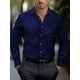 thumbnail image 2 of Camisa Casual Hombre Slim Fit Manga Larga De Vestir, 2 of 4