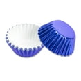 thumbnail image 4 of 100 Pieces Cupcake Paper Liners Mini Non-Stick Muffin Baking DIY Cake. Round Molds DIY Pastry Chocolate Home Kitchen Bakeware, Blue, 4 of 7