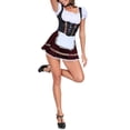thumbnail image 3 of WILLBEST Vestidos con Curvas para Mujer, Vestido Dirndl de Talla Grande para Mujer, Atuendo para El Festival Bávaro de Oktoberfest, Atuendo de Actuación para Adultos Grande, 3 of 3