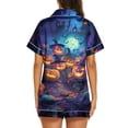 thumbnail image 4 of Womens Halloween Pajama Sets Short Sleeve Graphic Pajamas Nightwear, 4 of 4