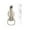 Beige, variant on TIELUTT Stainless Steel Nail with Magnifying Glass and Functional Violin Shape Design for Fingernails and Toenails Whisker City Dog Nail Grinder with Quick Baby Nail Cut Bunny Nail Small Metal Comb f