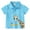 Sky Blue, variant on FUNDUFI Toddler Kids Boys Tee Shirts Short Sleeve Cartoon Animal Printed Lapel Polo Shirts Soft Comfortable Buttons Up Summer Shirt Tops 18-24 Months