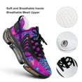 thumbnail image 4 of 2024 Snowman Christmas Tree Elk Women Or Men Lace Up Flat Sneakers Female Mesh Walking Footwear, 4 of 8