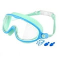 thumbnail image 6 of Children's White Green Swimming Goggles Comfort Fit Large Frame, 6 of 7