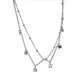 thumbnail image 1 of Elegant Alloy Material Neckwear Star Pendant Choker Suitable For Party Daily---Product code 55647 Big bead colorful st, 1 of 5