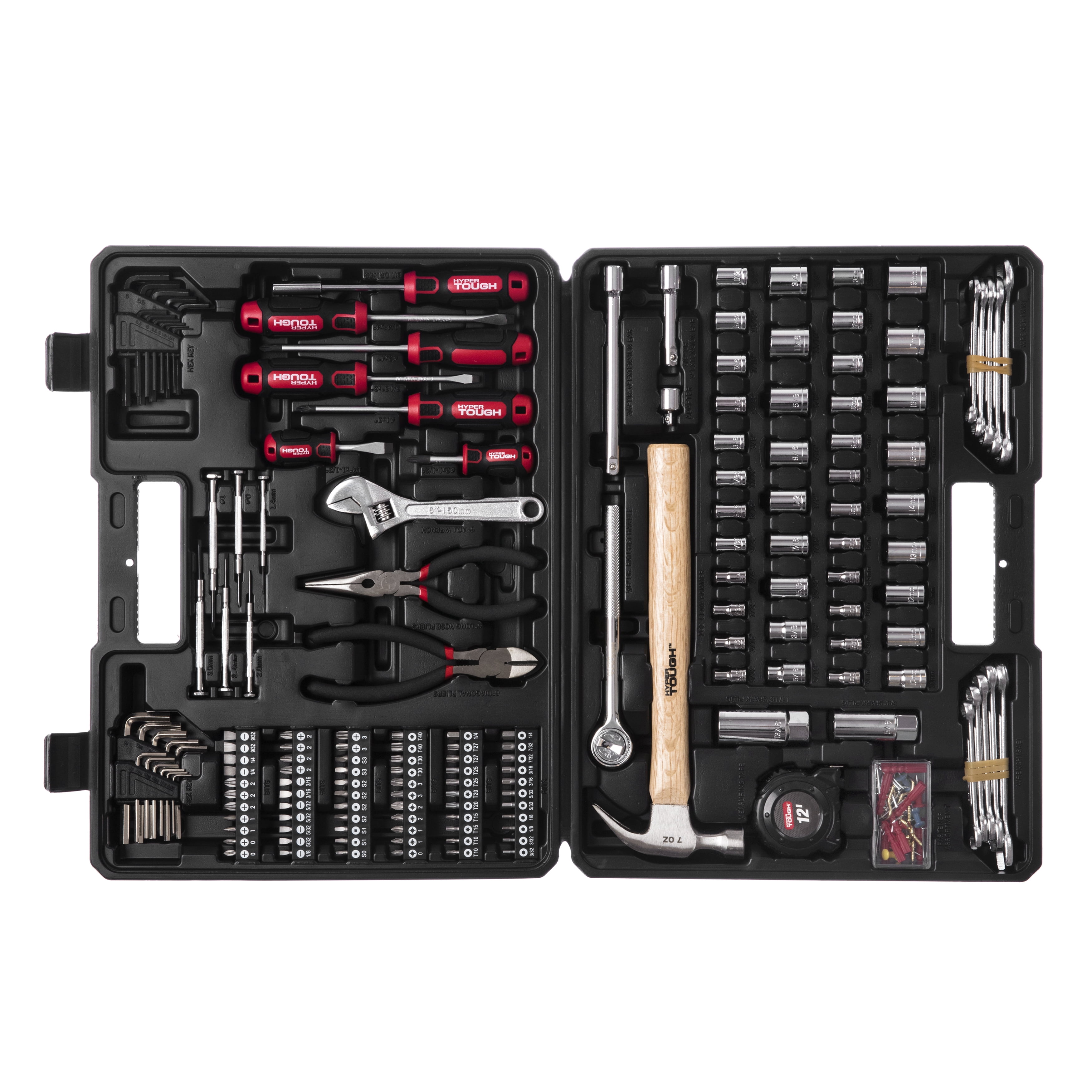 Hyper Tough 215pc Home Tool Set - Walmart.com Hyper Tough 215pc Home Tool Set - Walmart.com