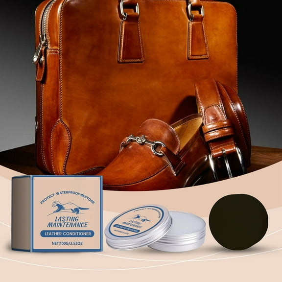 Leather Master Leather Care Kit | Leather Cleaner and Conditioner Kit | Cleans & Restores Car Seats, Furniture, Purses, Jackets,Furniture,And High-end Maintenance