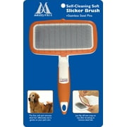 Angle View: Self-Clean Soft Slicker Brush