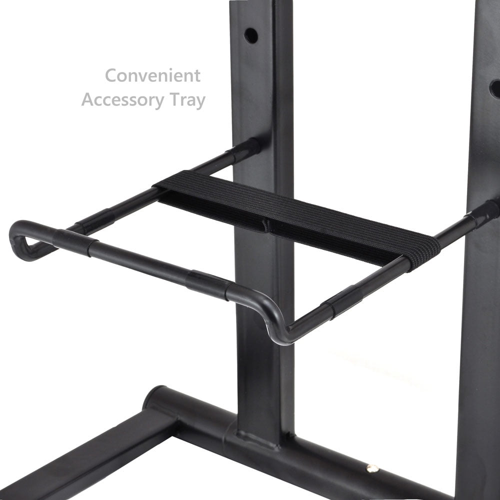 Pyle Universal Portable Foldable Professional DJ Laptop Stand w/ Accessory Tray