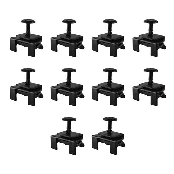 10pcs Front Bumper Retainer Clip Car Mudguard Liner Snap Clip Replacement Parts 53879-58010