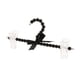 thumbnail image 1 of Perchero Perchero Perlas Percha De Plástico De Perlas De Imitación De 23cm Con 2 Clips Negro Magideal Perchero Perchero Perlas, 1 of 6