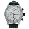 thumbnail image 2 of AG0308-01 Silver/Black Leather Strap Watch, 2 of 2