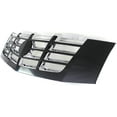 thumbnail image 3 of For 07-14 Escalade ESV & EXT Front Grille Assembly Black Shell w/Chrome Insert, 3 of 5