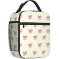 thumbnail image 2 of Colorful Bows Insulated Lunch Bag, Lunch Box for Office Travel, Lunch Bag for Men and Women, 2 of 6