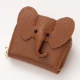 thumbnail image 2 of Kcolen Cute Elephant Minimalist RFID Blocking Card Holder Purse for Women and Girls Daily Use, 2 of 3