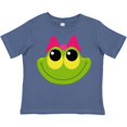 thumbnail image 3 of Inktastic Frog Face Girl Girls Toddler T-Shirt, 3 of 5