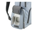 thumbnail image 2 of Eastsport Multi-Function Bond St. Large Backpack Diaper Bag with Bonus Changing Pad, Light Blue, 2 of 13