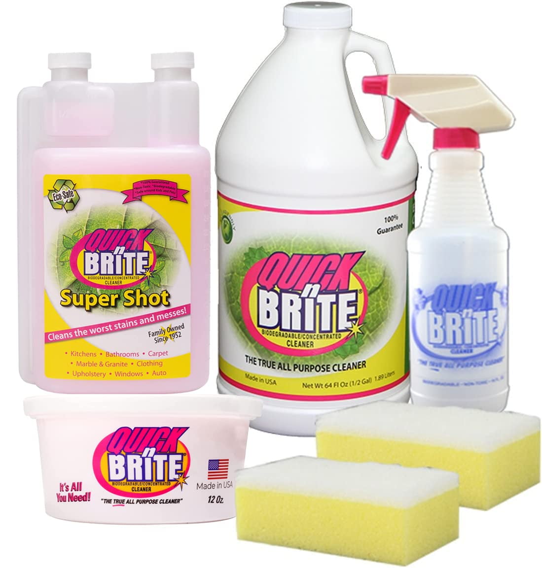 Quick N Brite All Purpose Cleaning Paste, True All Purpose Cleaner