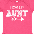 thumbnail image 4 of Inktastic I Love My Aunt with Arrow Boys or Girls Baby Bodysuit, 4 of 5